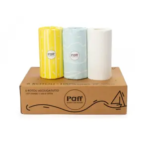 ASCIUGATUTTO <br> CELLULOSA DI BAMBÙ <br> COD: APC14 <br> 2.05 €