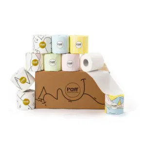 CARTA IGIENICA <br> BAMBÙ SOSTENIBILE <br> COD: BAG25 <br> 1.35 €