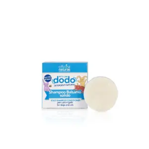 DODO PET'S CARE SOLIDO <br> SHAMPOO E BALSAMO <br> CANI E GATTI <br> COD: AN1 <br> 8.50 €