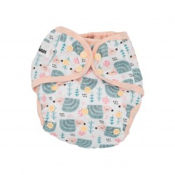 PANNOLINO COVER 2 IN 1 <br> RICCIO ROSA <br> COD: BIM5 <br> 14.70 €