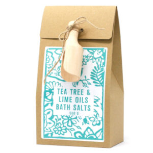 SALI DA BAGNO 500g <br> LIME E TEE TREE <br> COD: BAG18 <br> 12.00 €