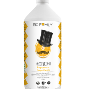 BAGNODOCCIA  BIO SFUSO <br> CORPO/CAPELLI   AGRUMATO <br> COD: COR1 <br> 8.50 € / kg