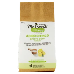 ACIDO CITRICO <br> SACCHETTO CARTA 300 G <br> COD: ACSN3 <br> 3.40 €