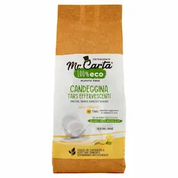 CANDEGGINA LIMONE <br> SACCHETTO M60 TABS <br> COD: CANSM4 <br> 5.50 €