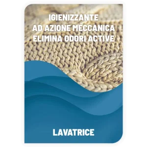 DETERSIVO PER BUCATO <br> IGIENIZZANTE AD AZIONE MECCANICA <br> ELIMINA ODORI ACTIVE <br> COD: DBS15 <br> 3.00 €/KG