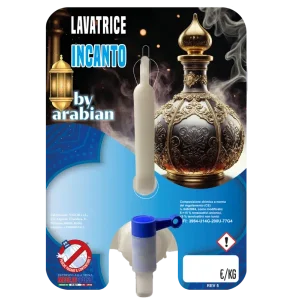 DETERSIVO PER BUCATO <br> INCANTO - BY ARABIAN <br> COD: DBS16 <br> 1.70 €/KG