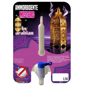 AMMORBIDENTE <br> MISTERO - BY ARABIAN <br> COD: ABS21 <br> 2.35 €/KG