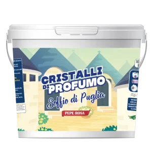 CRISTALLI DI PROFUMO SOFFIO DI PUGLIA - PEPE ROSA